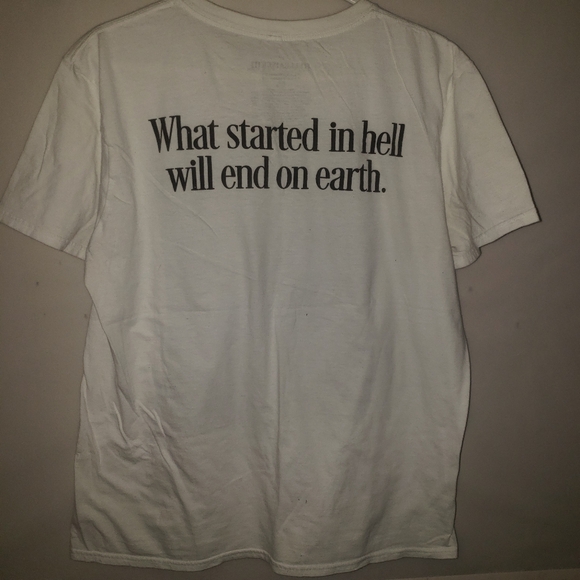 Hellraiser 3 Pinhead White Graphic Tee Adult Size Large - Picture 7 of 7